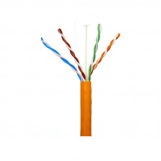 Кабель Cable AMP U/UTP, Cat.5e AWG24 solid LSZH, orange PB 305m