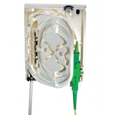 ВО розетка CommScope® up to 2 LC duplex/SC simplex adaptors, up to 4 splices SMOUV 45mm (w/o adapters w/o pig tails), HFTP-N0-NN00-E 