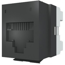 Модуль DataGate 1xRJ45(WE8W), UTP PowerCat 5е, черный