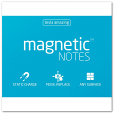 Магнитные стикеры MAGNETIC NOTES S-SIZE 70х50 BLUE (100шт)