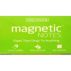 Магнитные стикеры MAGNETIC NOTES S-SIZE 70х50 GREEN (100шт)