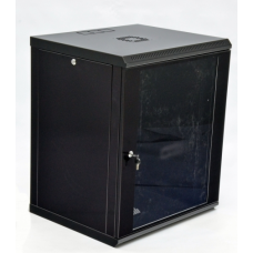 Шкаф 15U, 600x600x773мм (Ш*Г*В), економ, акриловое стекло, черный