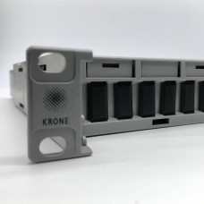 ВО панель CommScope® 1U slided up to 24хLC duplex/SC simplex (w/o adapters, with caps) , plastic, Grey