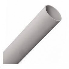 Труба ПВХ жорстка гладка д.16мм, стандартна, 3м, сірий колір