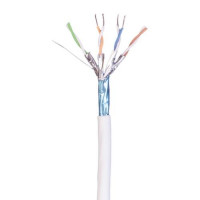 Кабель NETCONNECT® F/FTP Cat.6A 23AWG solid, LSZH Dca, white