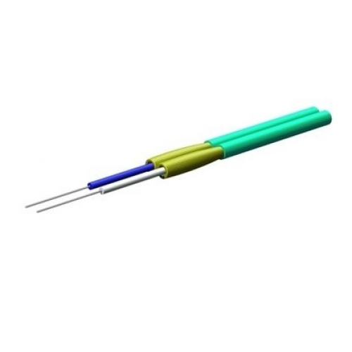 Волоконно-Оптический кабель патчкордовый J-V(ZN)H 2F G50 OM3, ClearCurve, ZipCord TB3, LSZH/FRNC, бирюзовый, 2.9 мм,Corning™ фотография изображение Волоконно-Оптический кабель патчкордовый J-V(ZN)H 2F G50 OM3, ClearCurve, ZipCord TB3, LSZH/FRNC, бирюзовый, 2.9 мм,Corning™