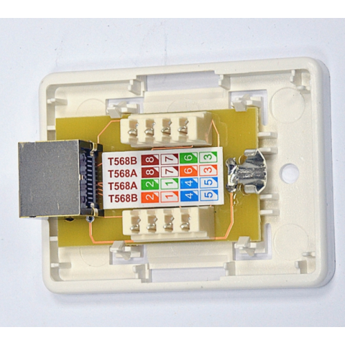Розетка внешняя, STP, категория 6, RJ45, EPNew фотография изображение Розетка внешняя, STP, категория 6, RJ45, EPNew