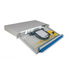 Патч-панель выдвижная Fiberframe lite, в комплекте 24 адаптера SC, одномод, полировка UPC