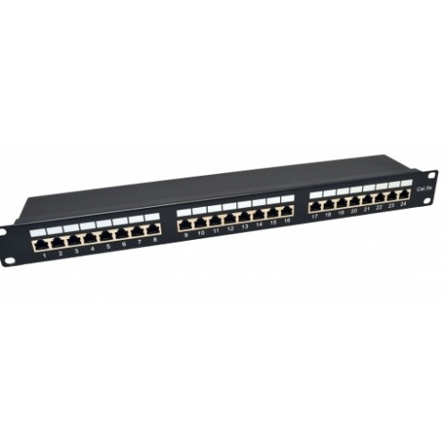 Патч-панель 19" 24xRJ-45 FTP, кат. 5e, Kingda фотография изображение Патч-панель 19" 24xRJ-45 FTP, кат. 5e, Kingda