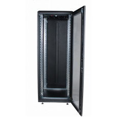Шкаф 25U 600х800, разборной, черный (без ножек), Standard Rack Cabinet, Mepsan